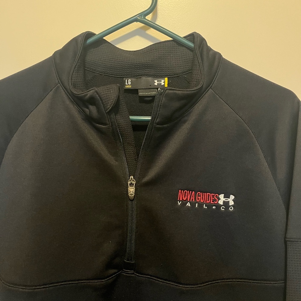 Under Armour Black Quarter-Zip Pullover